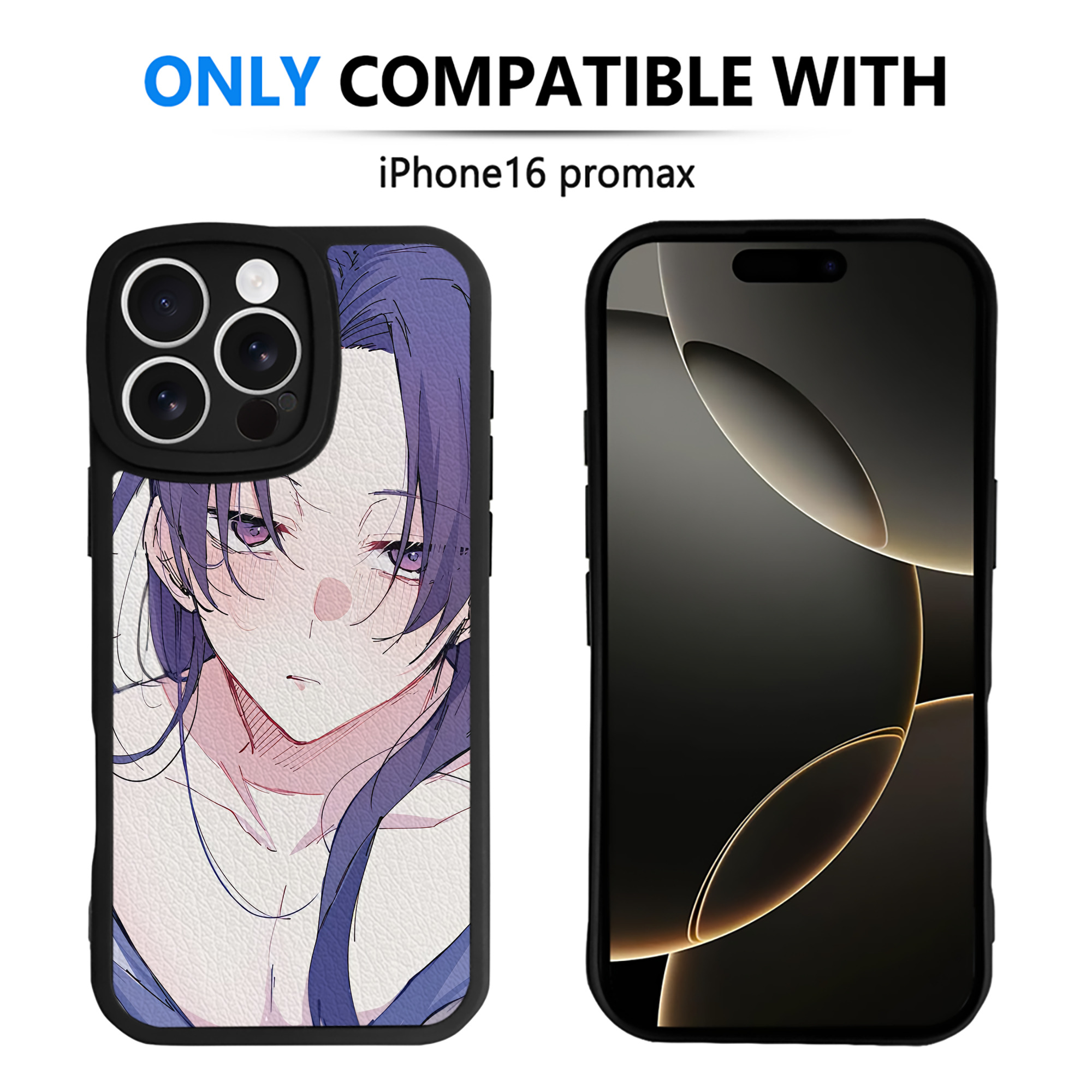 （画像用） 薬屋のひとりごと The Apothecary Diaries 【iPhone 16シリーズ対応】シリコンスマホケース（レザー調） 材質：シリコン